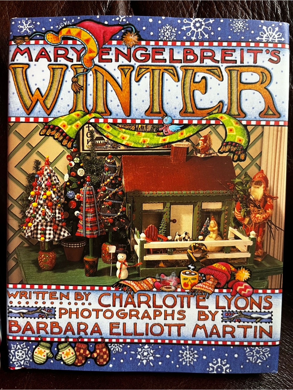 Mary Engelbreit Winter Art Metal Tin B. Forman Co & Book